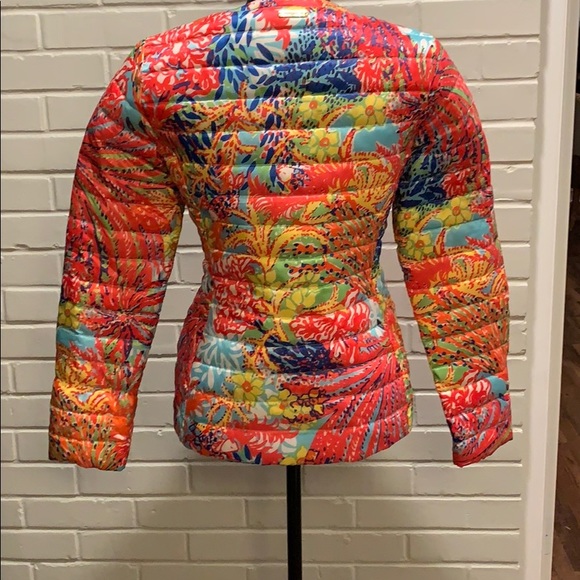 Lilly Pulitzer Lilah Printed Reversible Jacket NWT - Picture 7 of 10